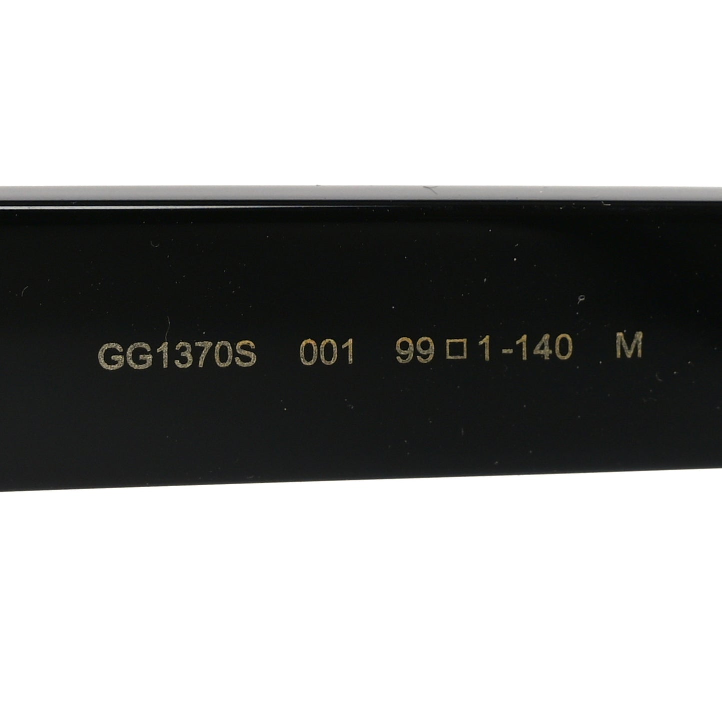 Acetate Shield Sunglasses GG1370S Black