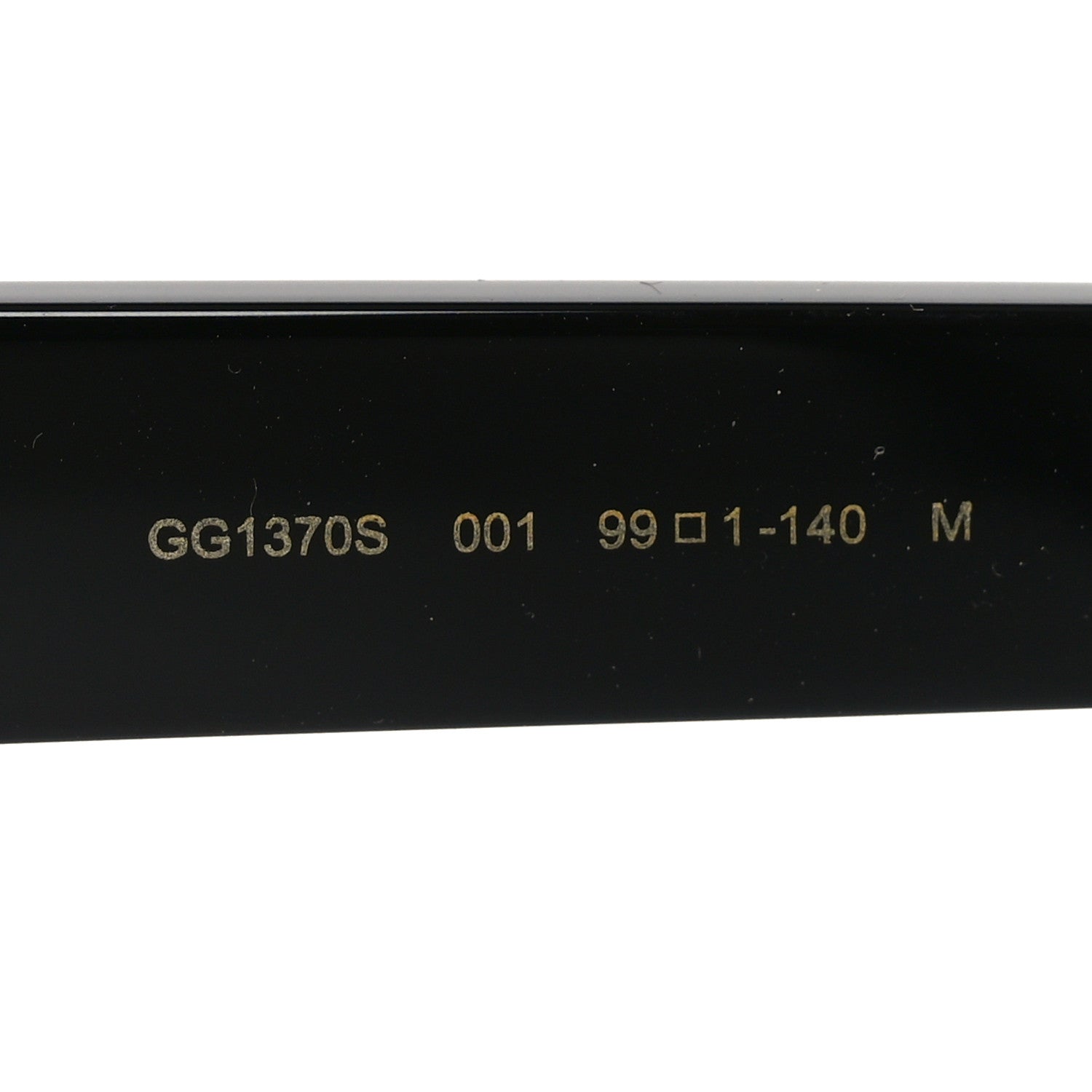 Gucci Acetate Shield Sunglasses GG1370S Black 6 of 7