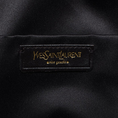 Saint Laurent Suede Medium Degrade Downtown Bag White Gold 7 of 10