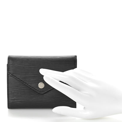 Louis Vuitton Epi Victorine Wallet Black 2 of 7