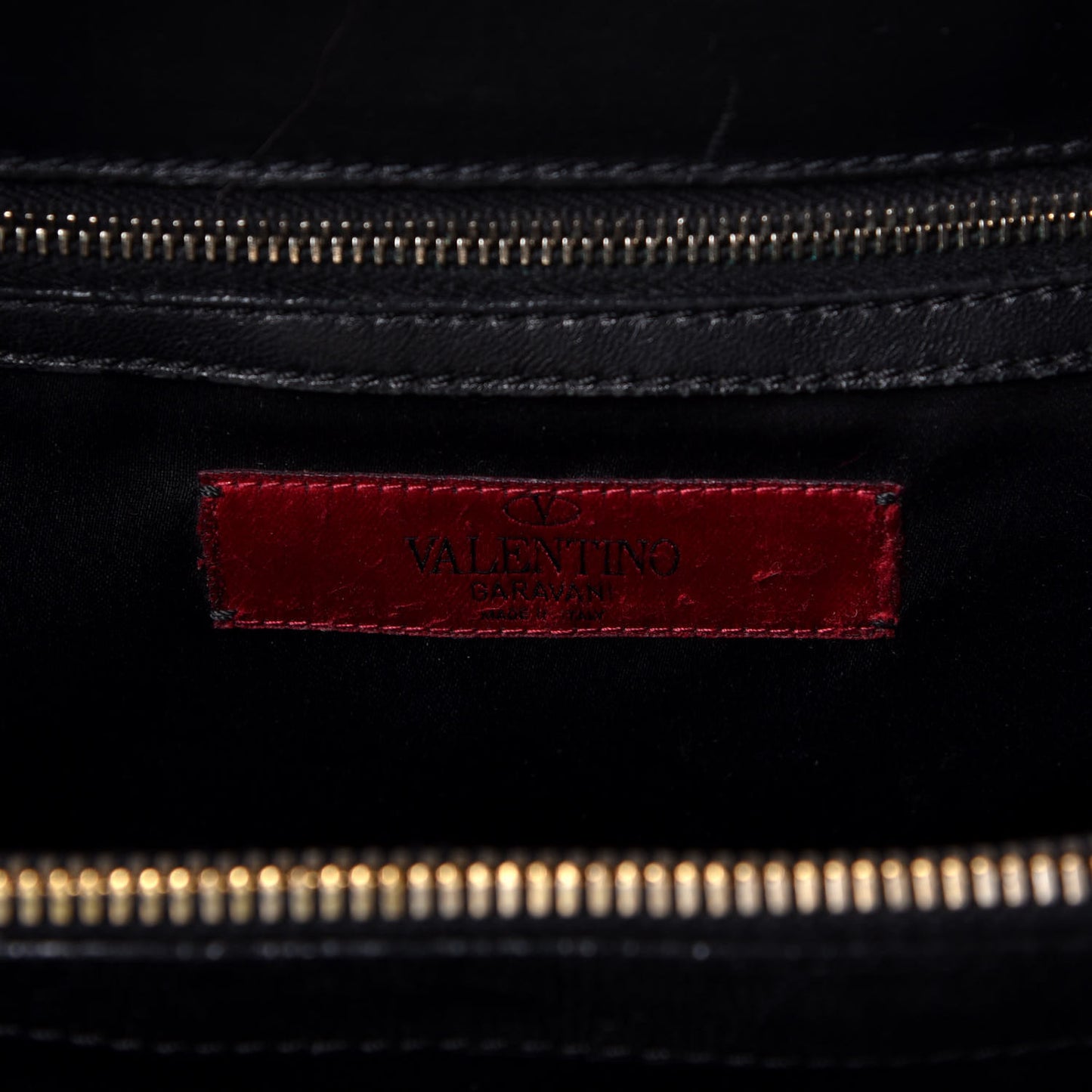 Vitello Lace Demetra Satchel Black