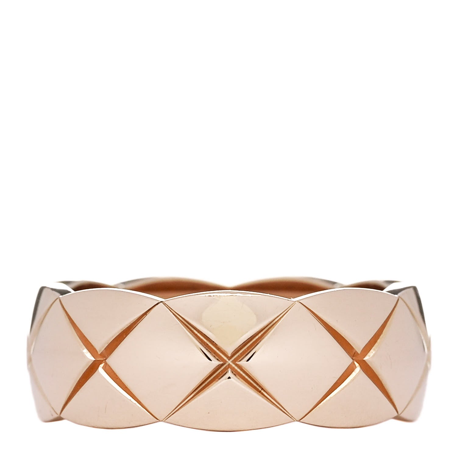 Chanel 18K Beige Gold Small Coco Crush Ring 50 5.25 1 of 6