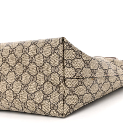 Gucci GG Supreme Monogram Medium Ophidia Shopping Tote Brown 9 of 9