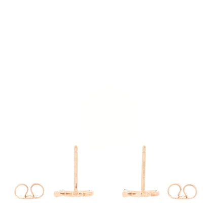 Tiffany 18K Rose Gold Paloma's Graffiti Love and Kisses Earrings 3 of 5