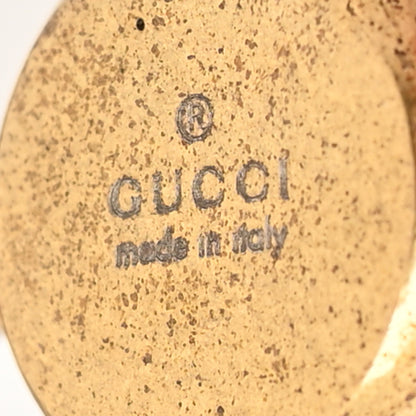 Gucci Crystal Butterfly Necklace Aged Gold Multicolor 3 of 3