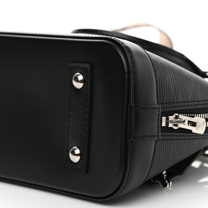 Louis Vuitton Epi Jacquard Alma BB Black 7 of 9
