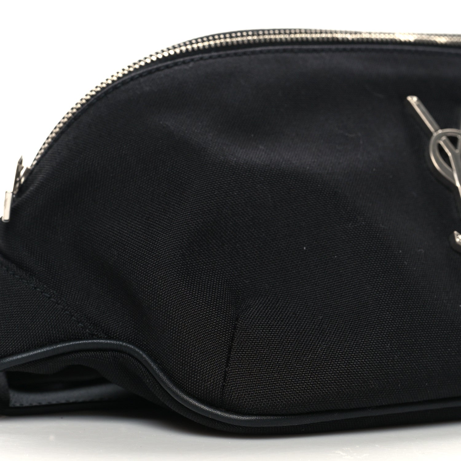 Saint Laurent Calfskin Monogram Belt Bag Black 9 of 10