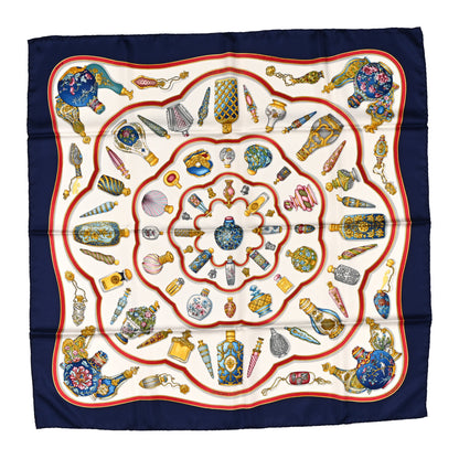 Hermes Silk Qu Importe Le Flacon Scarf 90 1 of 3