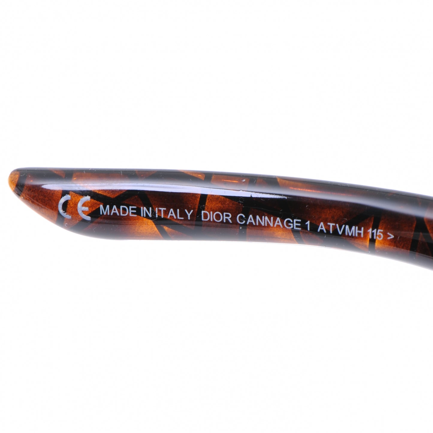 Tortoise Shell Cannage 1 Quilted Sunglasses