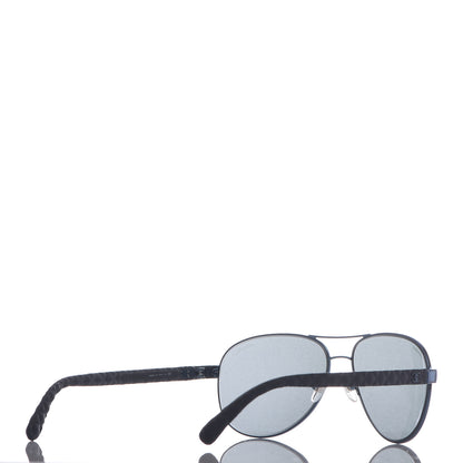 Chanel Pilot Summer Aviator Sunglasses 4204-Q Blue 4 of 8