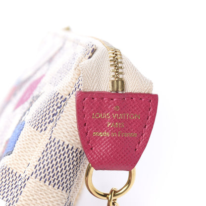 Louis Vuitton Damier Azur 2017 Christmas Animation Mini Pochette Accessories 5 of 9