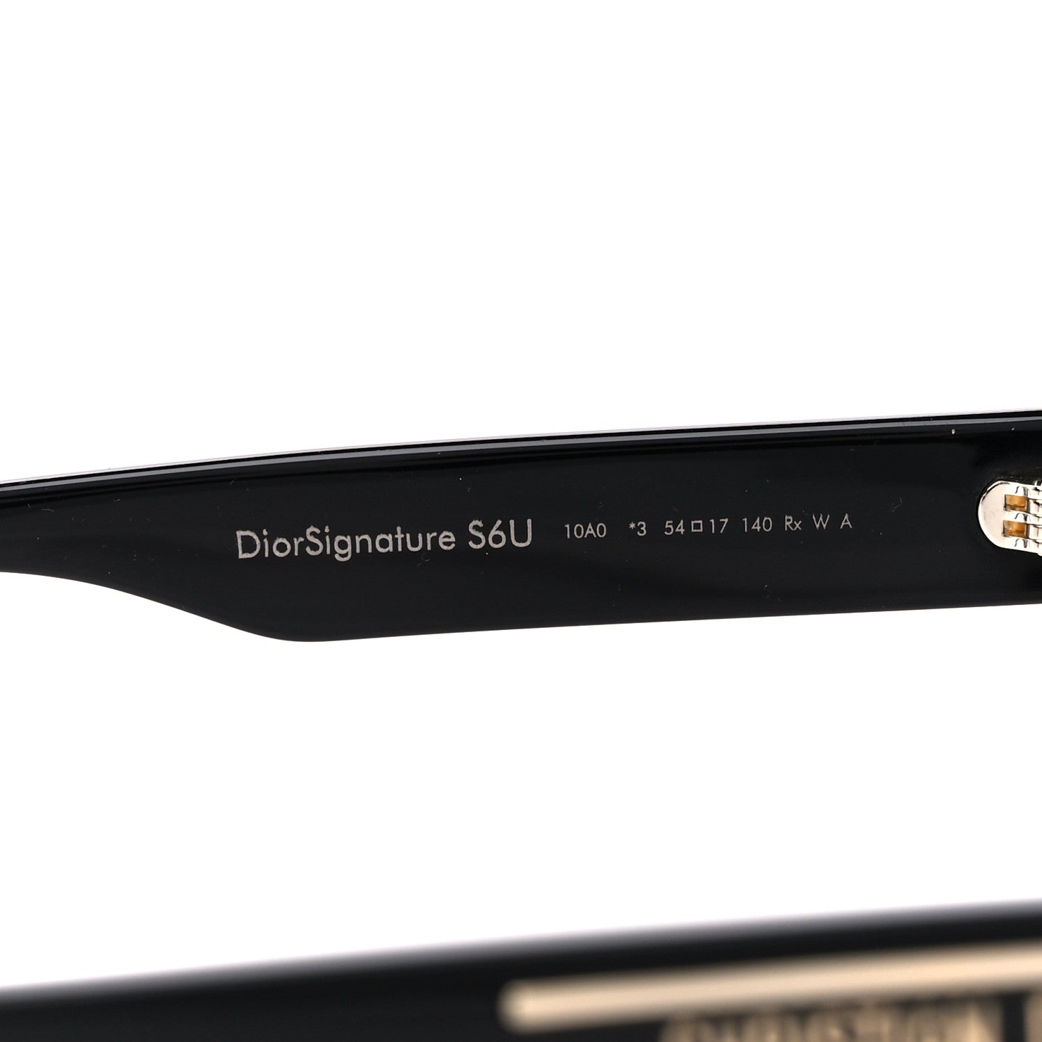Christian Dior Diorsignature S6U Square Sunglasses Black 6 of 10