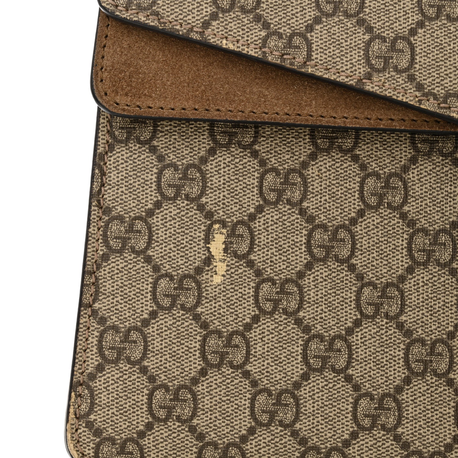 Gucci GG Supreme Monogram Medium Dionysus Shoulder Bag Taupe 12 of 15
