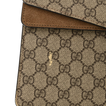Gucci GG Supreme Monogram Medium Dionysus Shoulder Bag Taupe 12 of 15