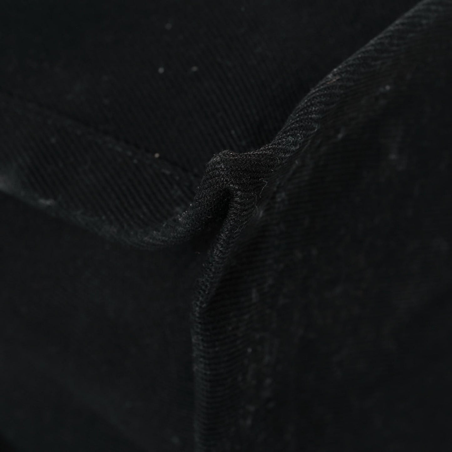 Linen Calfskin Rive Gauche Tote Black