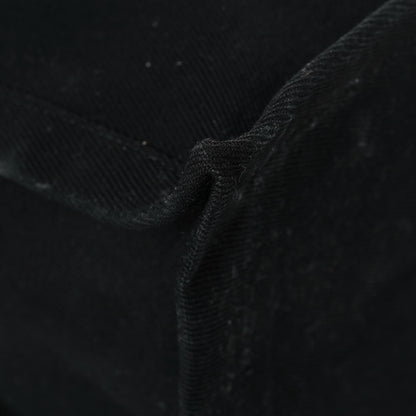 Saint Laurent Linen Calfskin Rive Gauche Tote Black 10 of 13