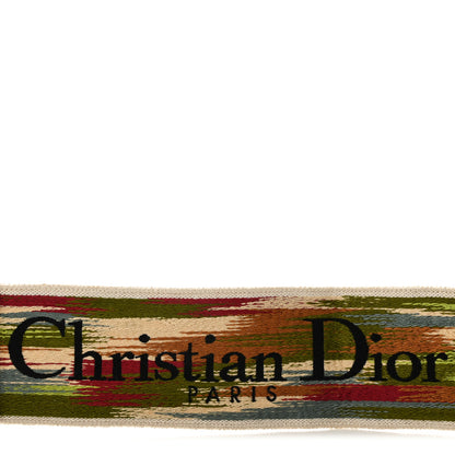 Christian Dior Canvas Embroidered Toile de Jouy Shoulder Strap White Multicolor 3 of 5