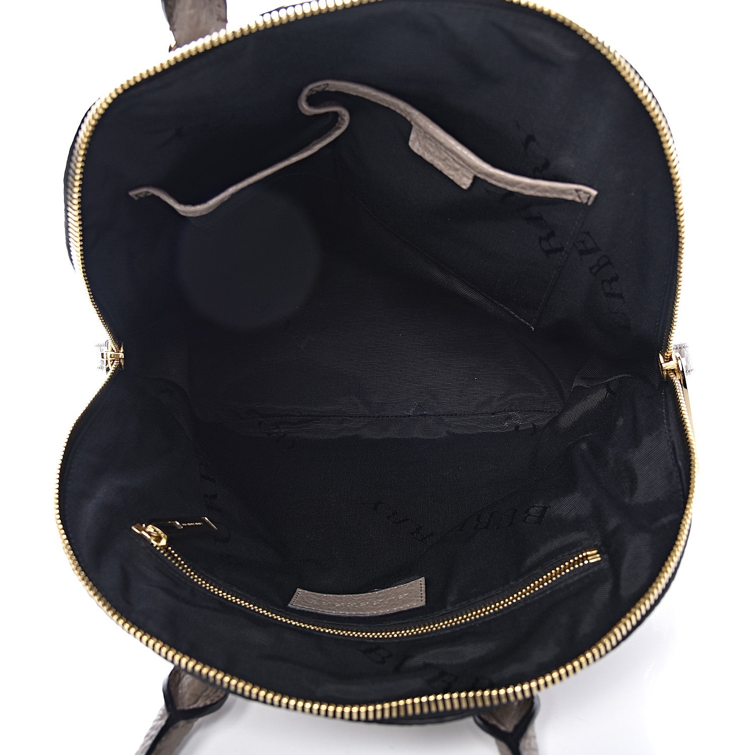 Burberry Heritage Grain Medium Orchard Bowling Bag Pale Taupe 5 of 12