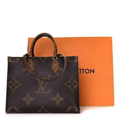 Louis Vuitton Reverse Monogram Giant Onthego MM 11 of 11