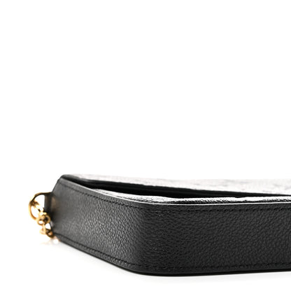 Louis Vuitton Empreinte Pochette Felicie Chain Wallet Black 9 of 11