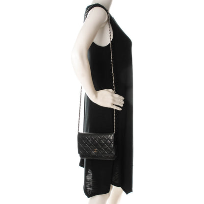Chanel Caviar Quilted Wallet On Chain WOC Black 2 of 8