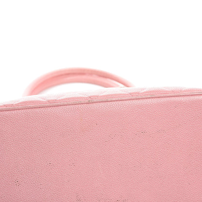 Chanel Caviar Quilted Medallion Tote Light Pink 18 of 20