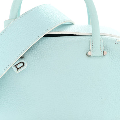 Delvaux Taurillon Soft Mini Cool Box Satchel Light Blue 8 of 13