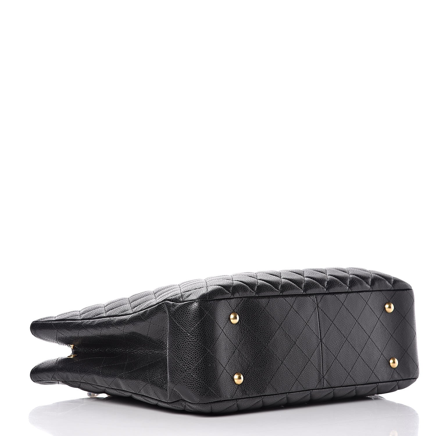 Chanel Caviar Quilted Large Classic Shopping Tote Black 4 of 13