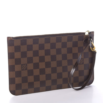 Louis Vuitton Damier Ebene Neverfull MM GM Pochette 3 of 8