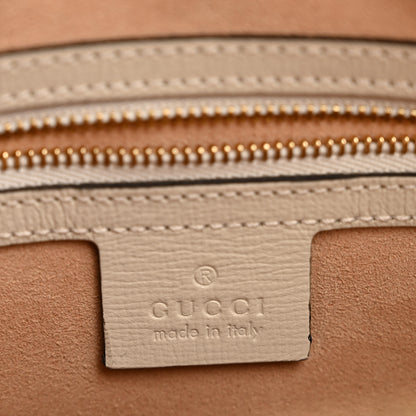Gucci GG Supreme Monogram Small Horsebit 1955 Shoulder Bag Beige Mystic White 6 of 12