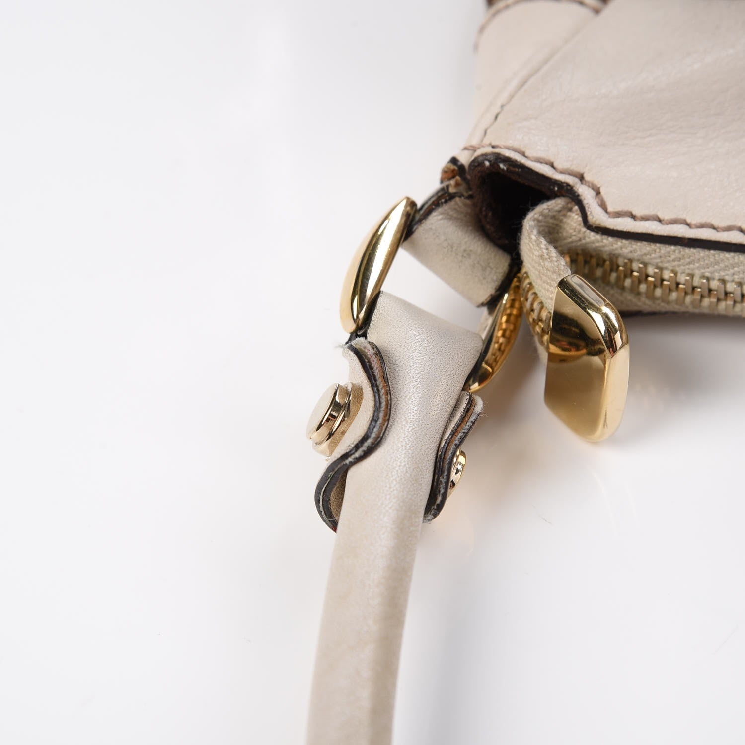Gucci Monogram Large D Gold Ring Hobo Off White 12 of 20