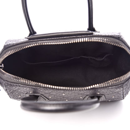 Givenchy Lambskin Logo Embossed Small Studded Antigona Black 4 of 14