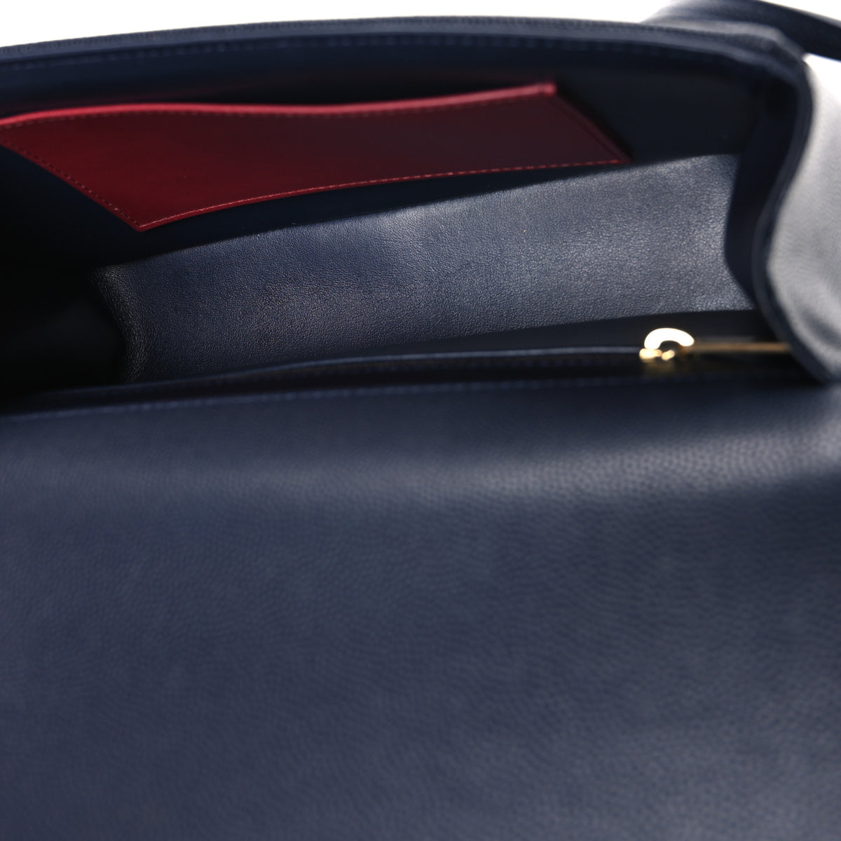 Chanel Shiny Caviar Preppy Coco Small Flap Dark Blue 4 of 10