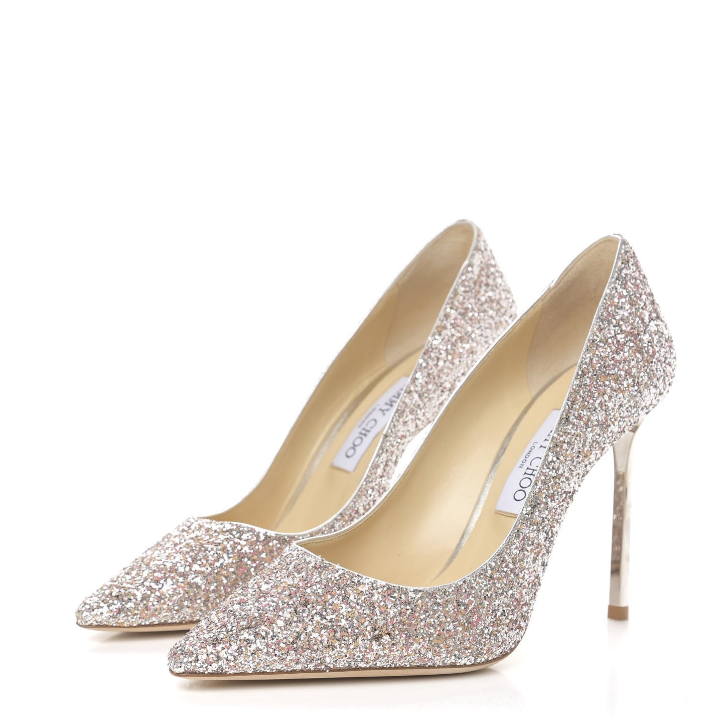 Coarse Glitter Romy 100 Pumps 40 Ballet Pink
