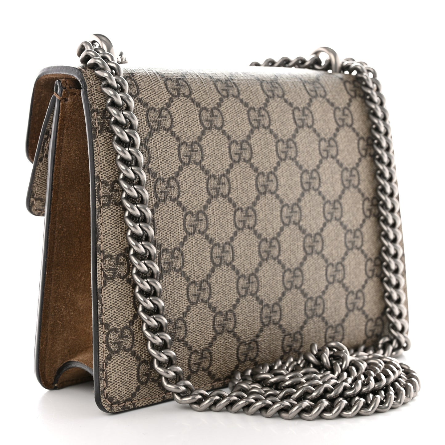 GG Supreme Monogram Mini Dionysus Shoulder Bag Taupe
