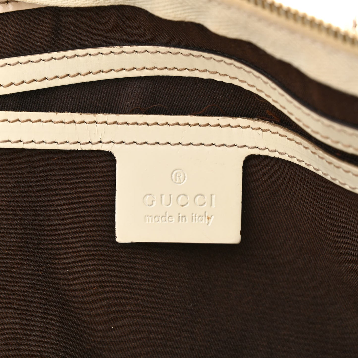 GG Plus Monogram Medium Joy Boston Off White