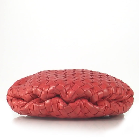 Bottega Veneta Vintage Woven Frame Bag Red 5 of 7