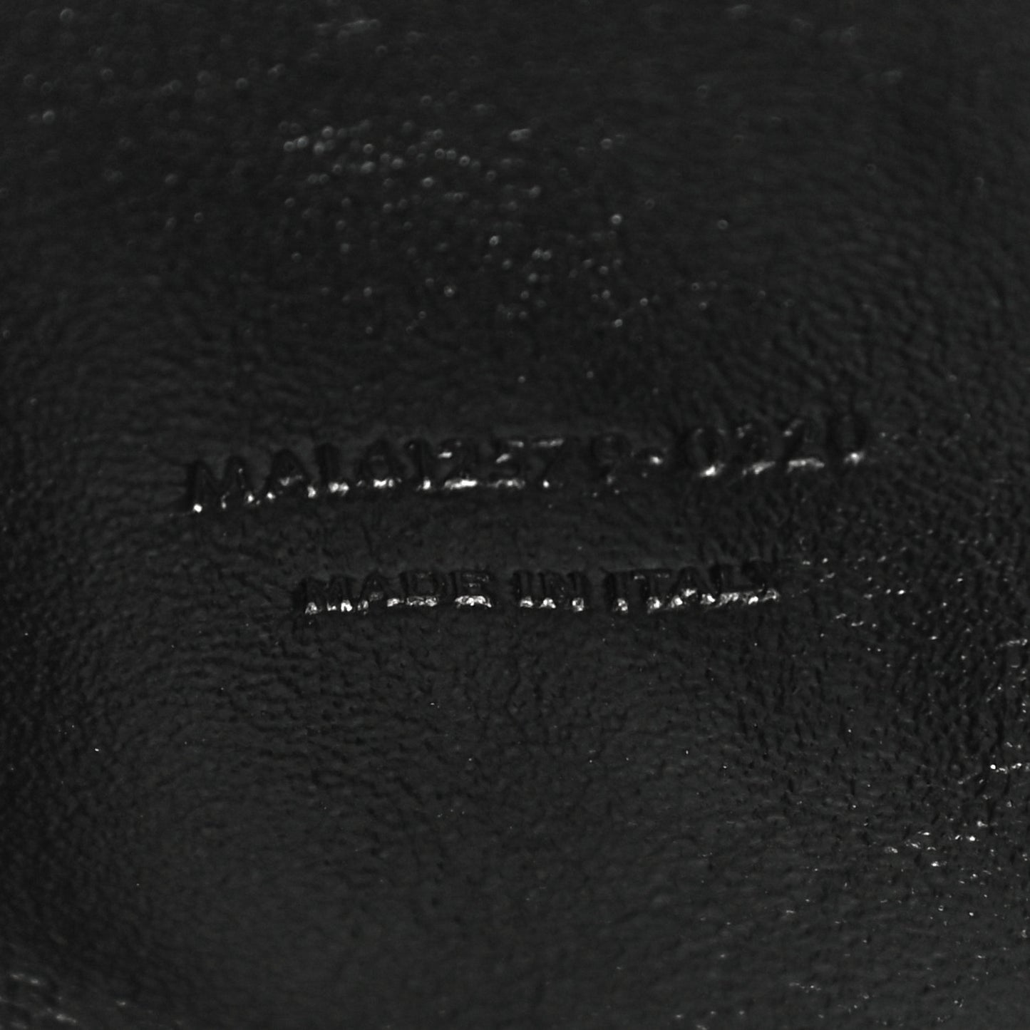 Grain De Poudre Matelasse Monogram Mini Lou Camera Bag Black