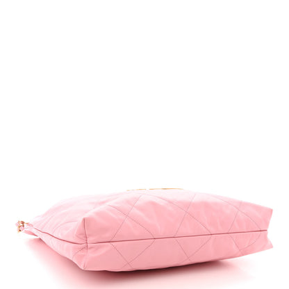 Chanel Shiny Calfskin Quilted Chanel 22 Pink 5 of 11