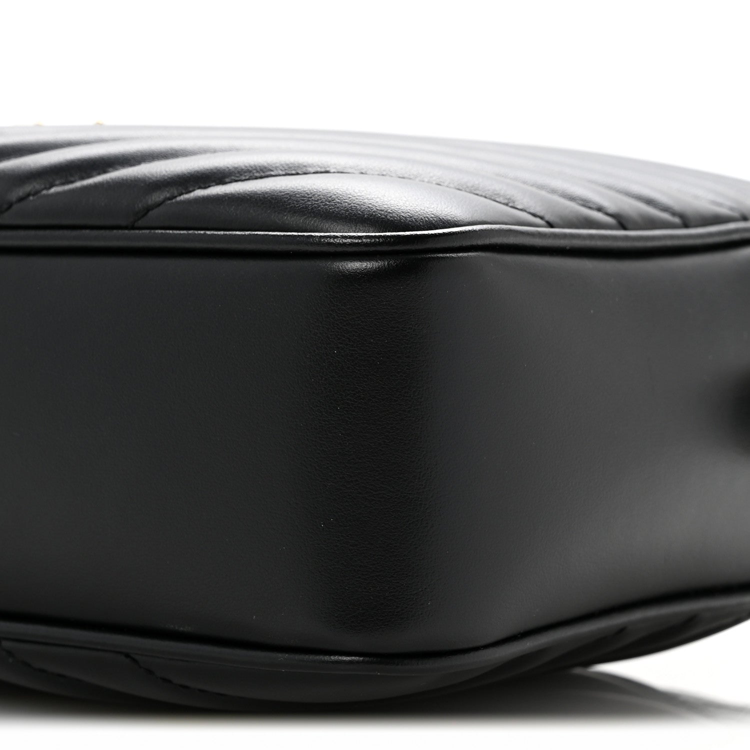Saint Laurent Calfskin Matelasse Monogram Lou Camera Bag Black 10 of 10