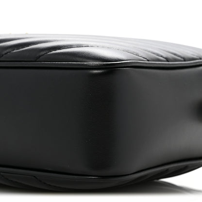 Saint Laurent Calfskin Matelasse Monogram Lou Camera Bag Black 10 of 10