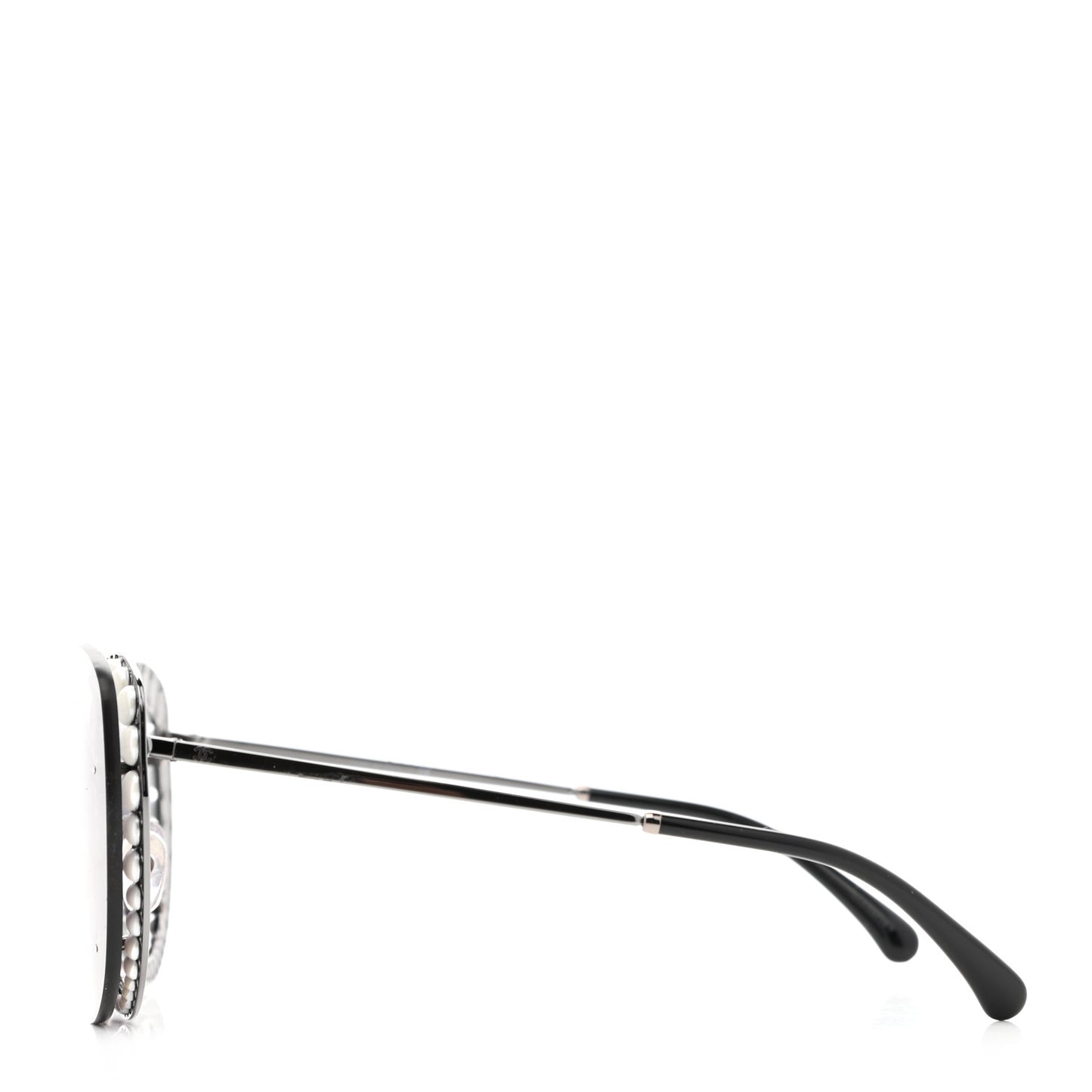 Acetate Metal Pearl Butterfly Sunglasses 4236-H Grey