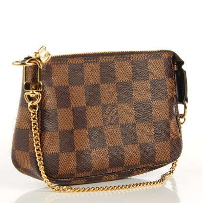 Louis Vuitton Damier Ebene Mini Pochette Accessories 3 of 8