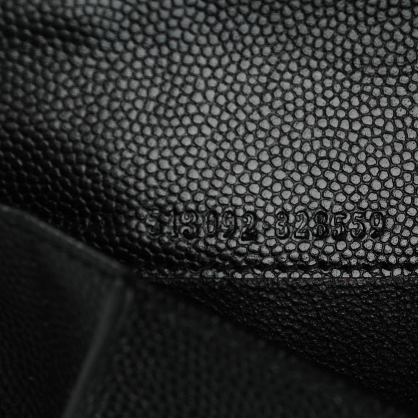 Grain De Poudre Classic Zip Around Travel Wallet Black