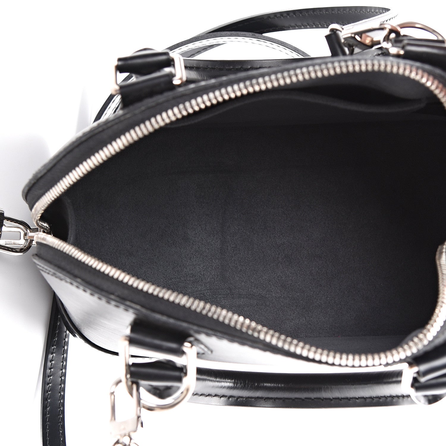 Louis Vuitton Epi Alma BB Black 4 of 12