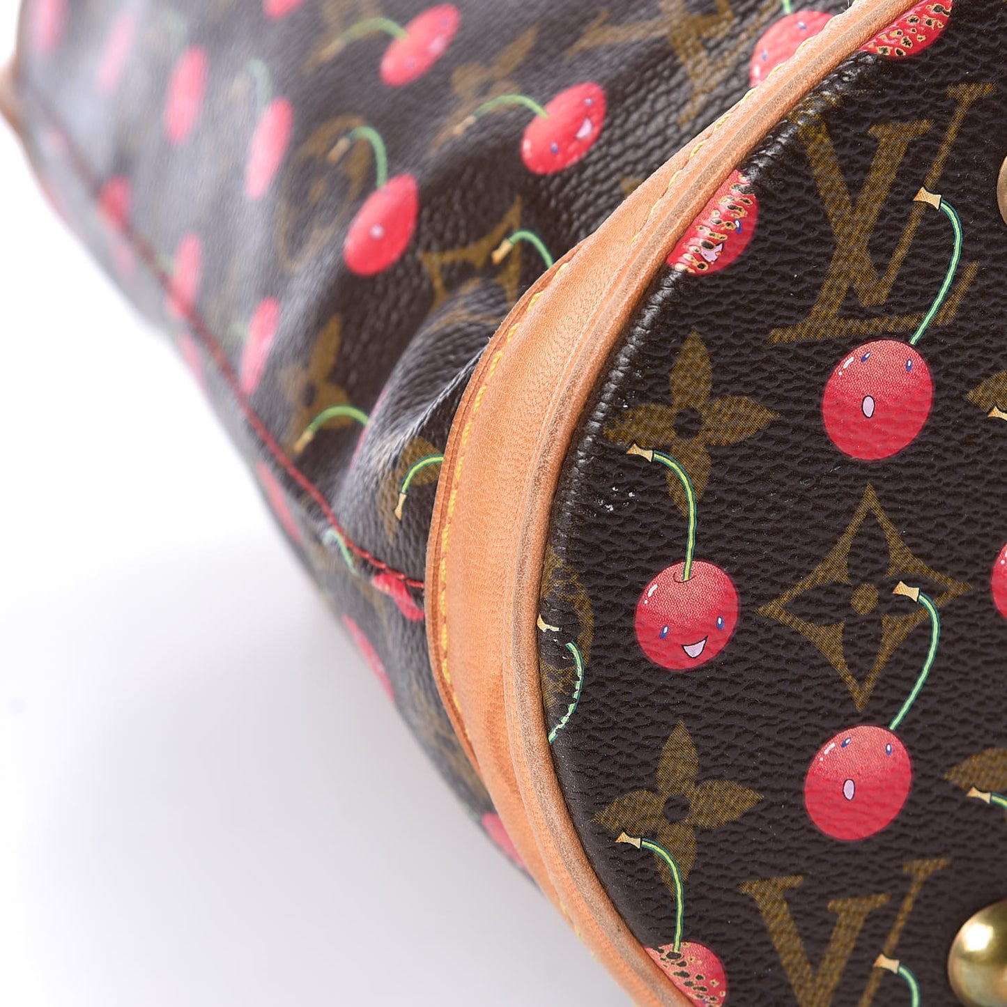 Monogram Cerises Bucket Bag
