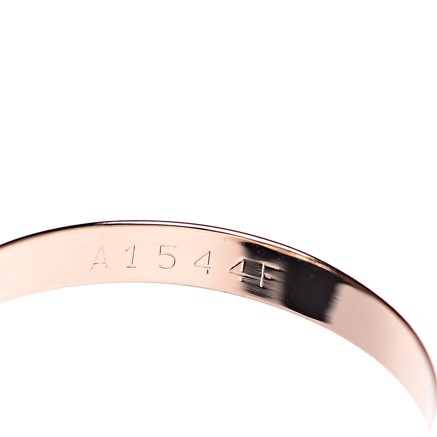 18K Pink Yellow White Gold Five Band Les Must De Trinity Ring 50 5.25