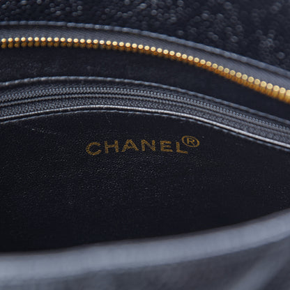 Chanel Caviar Quilted Medallion Tote Black 6 of 11