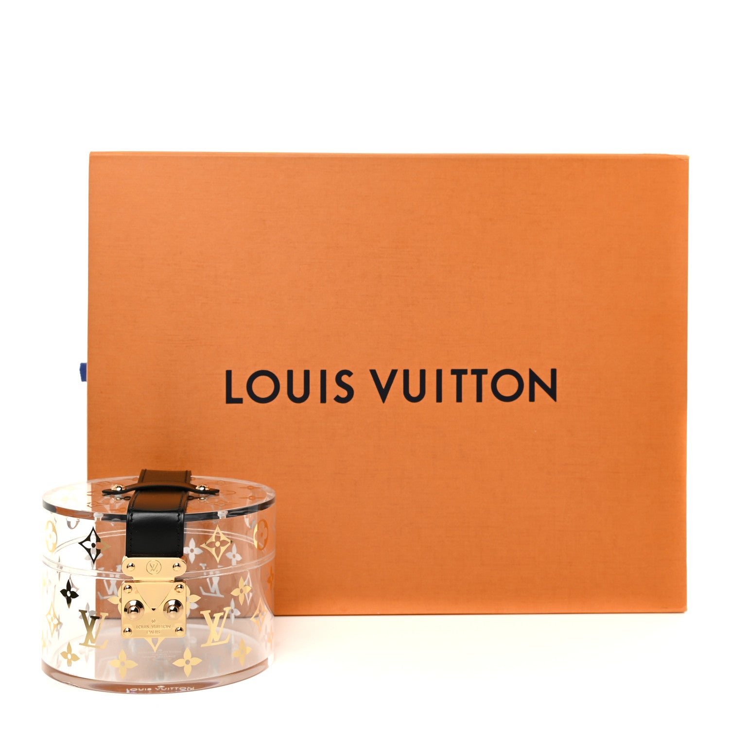 Louis Vuitton Transparent Plexiglass Box Scott Black 9 of 9