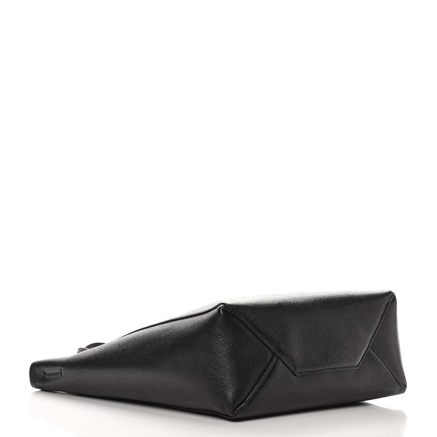 Celine Grained Calfskin Small Vertical Cabas Black 4 of 9